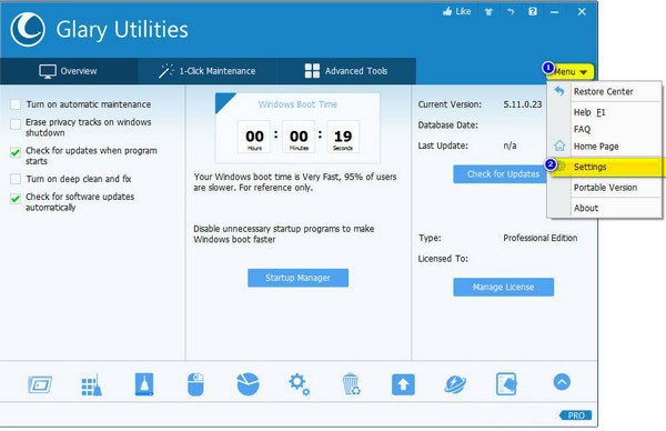 Glary Utilities Free